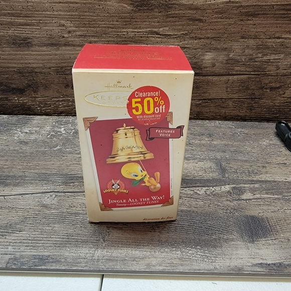 2003 Jingle All The Way! Tweety Looney Tunes Hallmark Keepsake Ornament - Picture 1 of 4